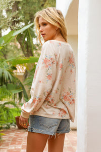 Flirty in Floral Top