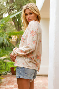 Flirty in Floral Top
