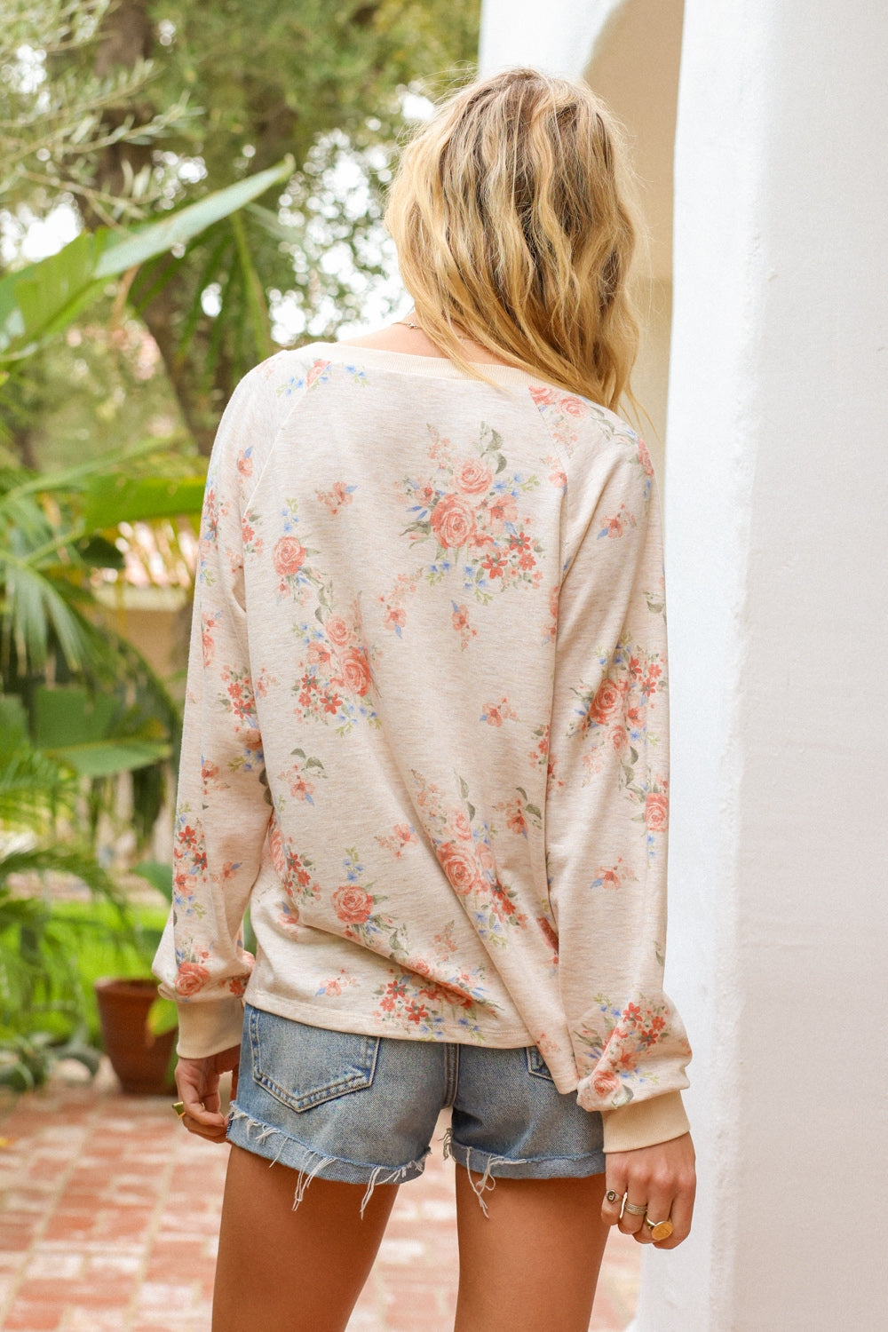 Flirty in Floral Top