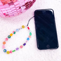 Sorority Beaded Phone Charm