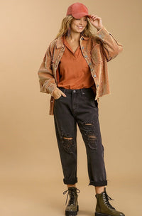 Stepping Stone Jacket - Rosewood