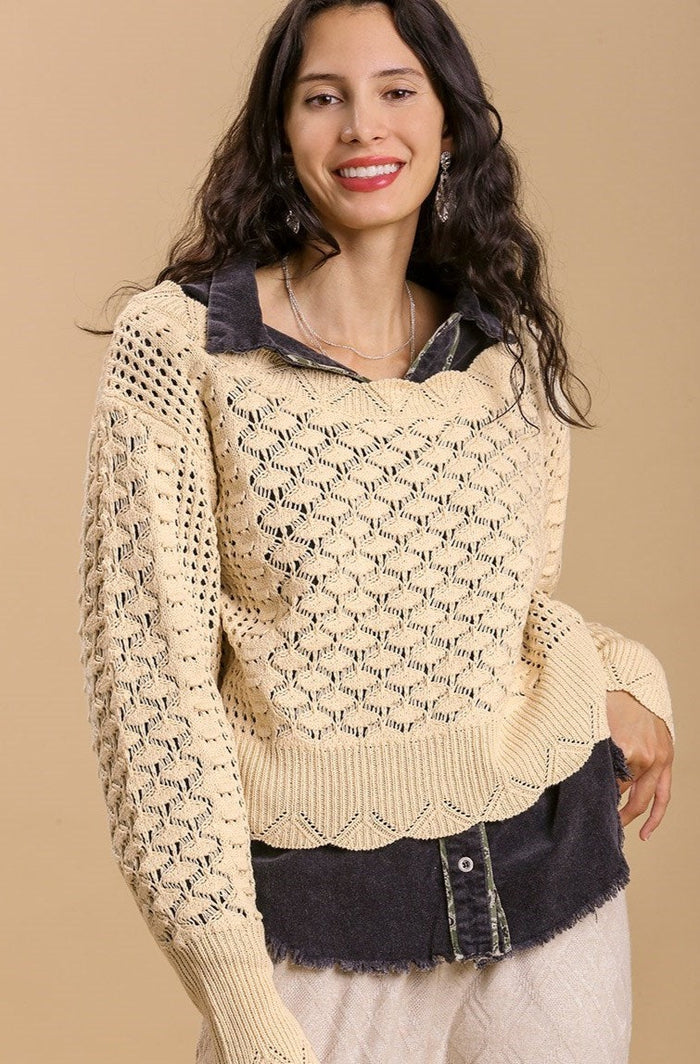One Fine Day Sweater - Sand
