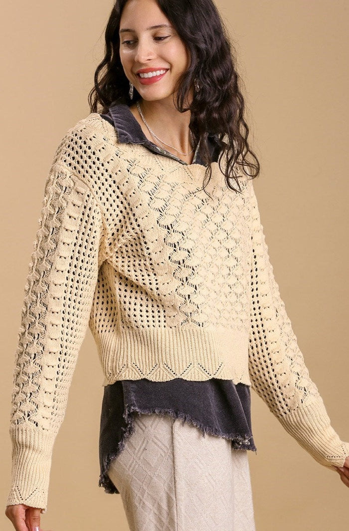 One Fine Day Sweater - Sand