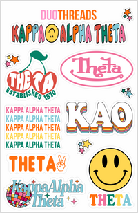 Sorority Sticker Sheet