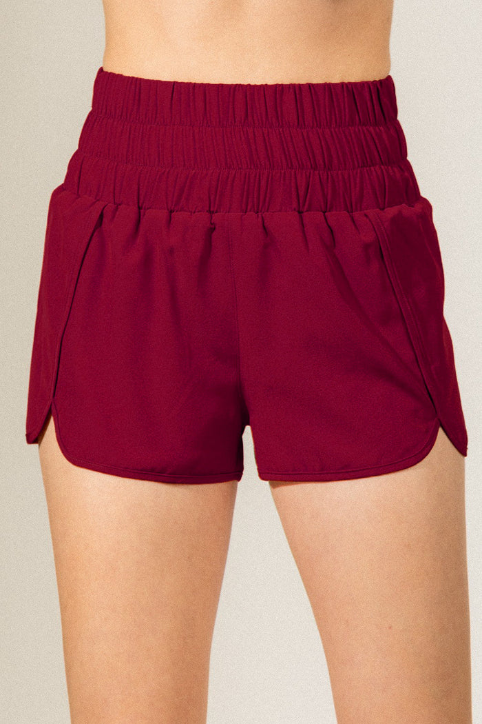 Practice Makes Perfect Shorts - Berry