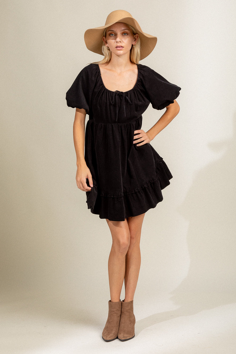 Grateful Heart Dress - Black