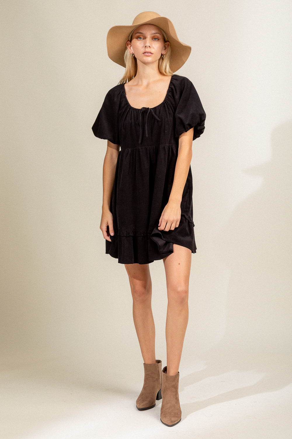 Grateful Heart Dress - Black
