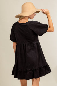 Grateful Heart Dress - Black