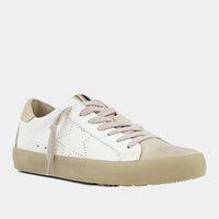 Mia White Goose Sneakers