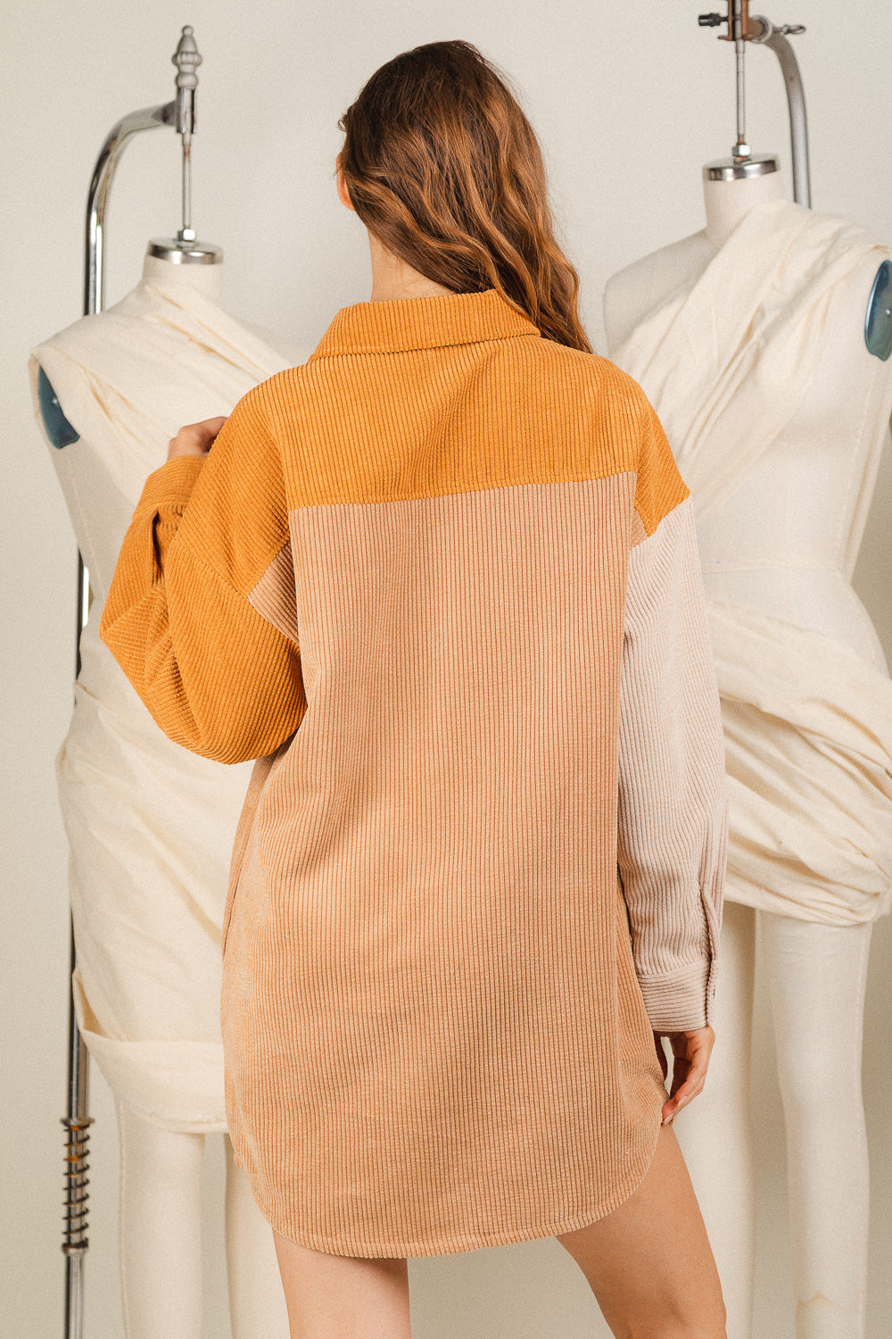 Lose Your Balance Dress - Camel