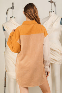 Lose Your Balance Dress - Camel