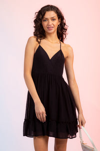 Diamond In The Rough Dress - Black