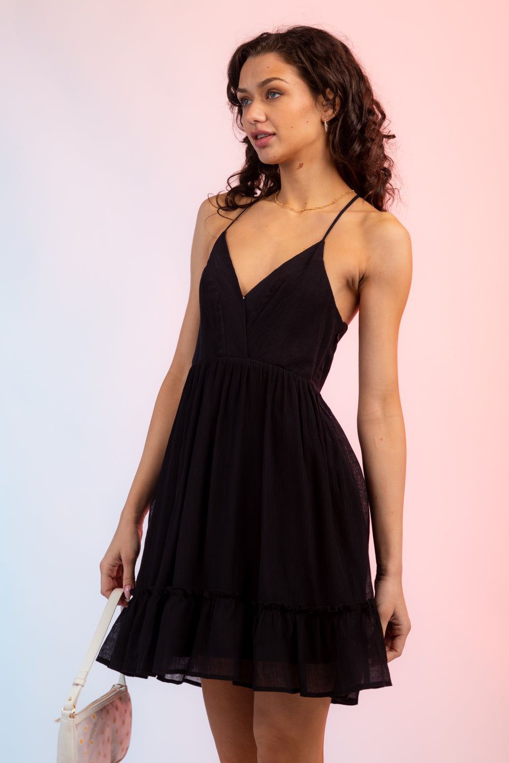 Diamond In The Rough Dress - Black