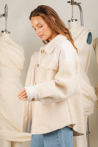Fleece Of Mind Jacket - Ecru