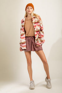Back To Nature Jacket - Blush Mix