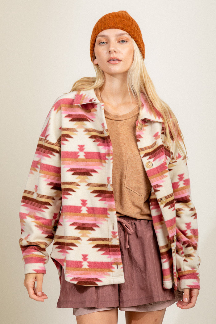 Back To Nature Jacket - Blush Mix