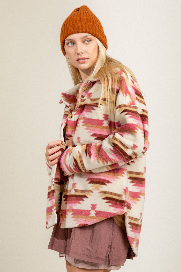 Back To Nature Jacket - Blush Mix