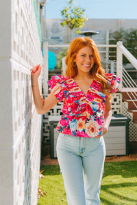 Spring Day Top - Fuchsia