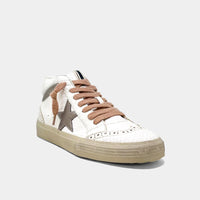 Paulina Goose High Tops - Bone Snake