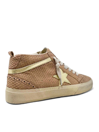 Paulina Goose High Tops - Taupe