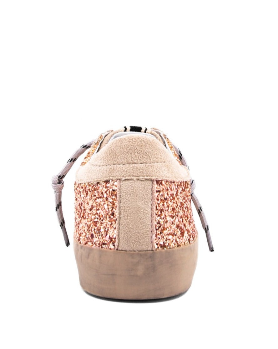 Rose Gold Goose Sneakers ((LAST ONE - Size 6 1/2))