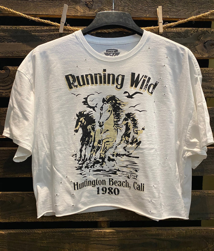 Running Wild Oversize Crop