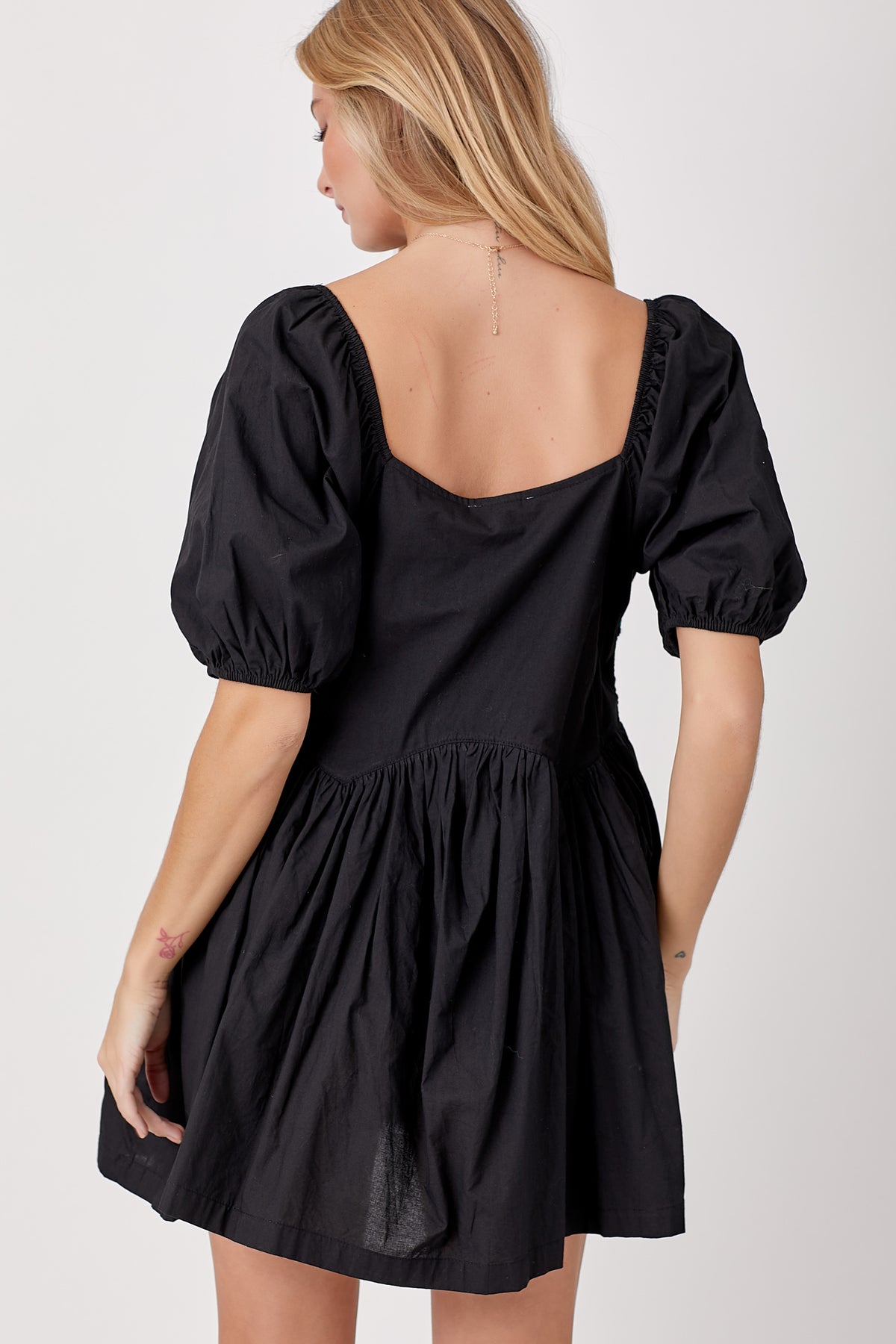 Stitch In Time Dress - Black