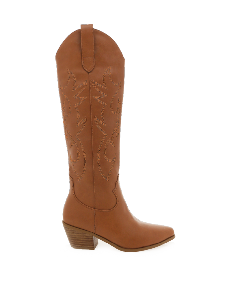 Urson Cowboy Boots - Amber