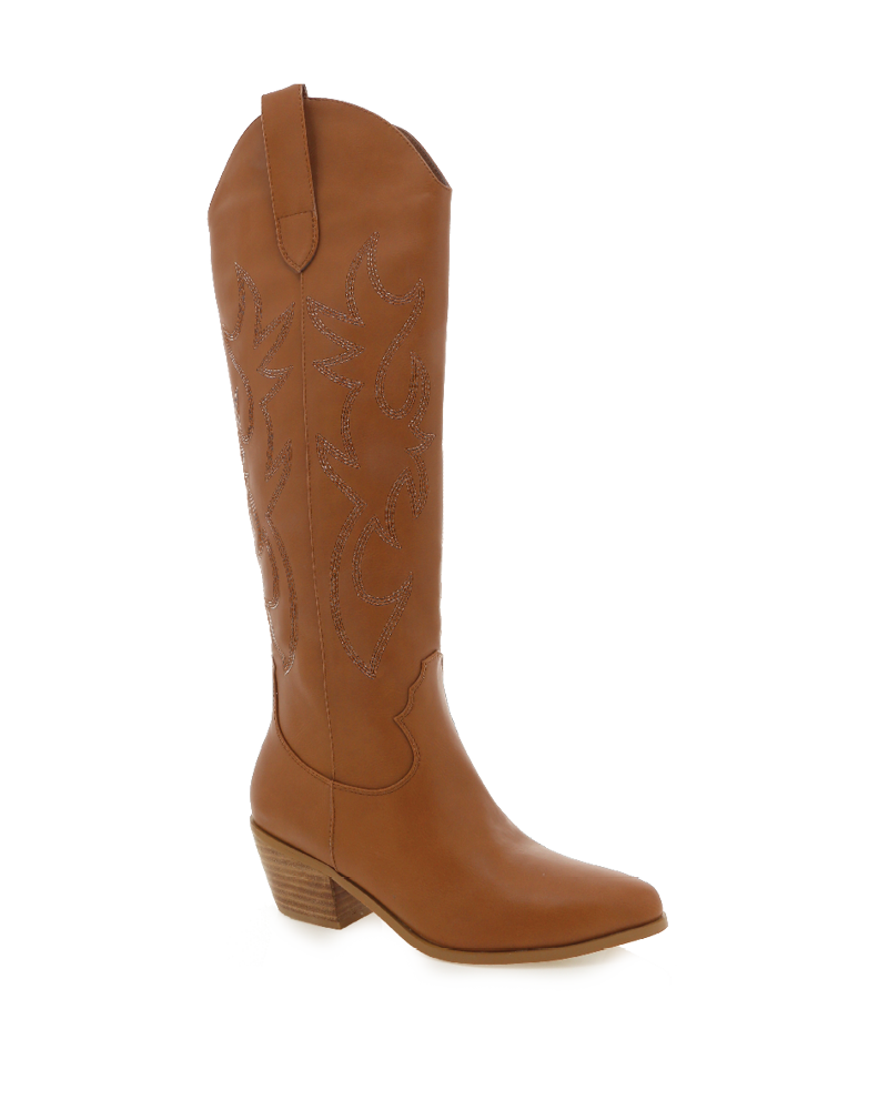 Urson Cowboy Boots - Amber