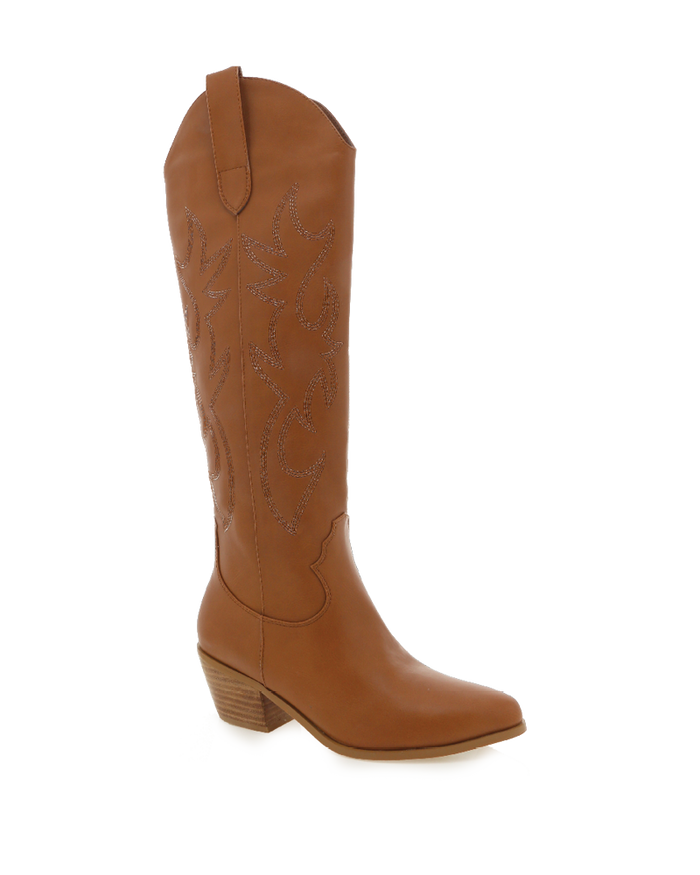Urson Cowboy Boots - Amber