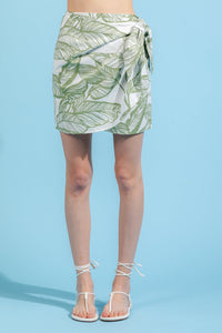 Under The Palms Skirt - Olive