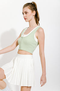 Well Served Skort - White