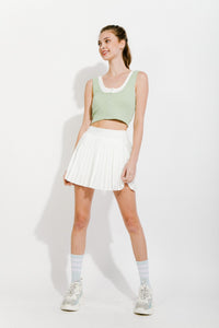 Well Served Skort - White