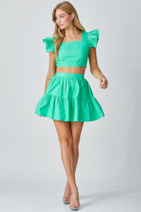 Write Your Story Skirt - Green