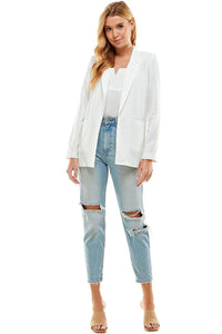 Work In Progress Blazer - White