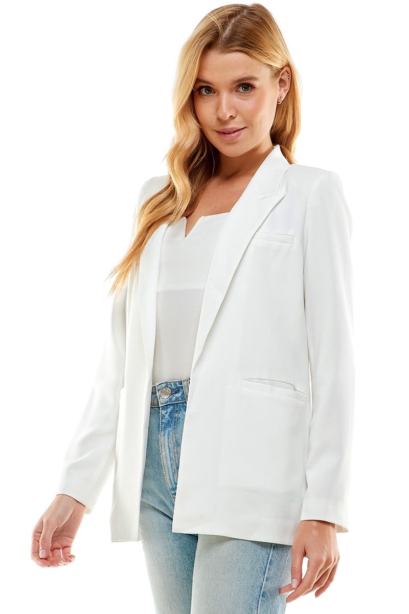 Work In Progress Blazer - White
