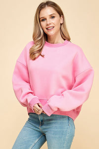 Back To Basics Sweatshirt - Pink