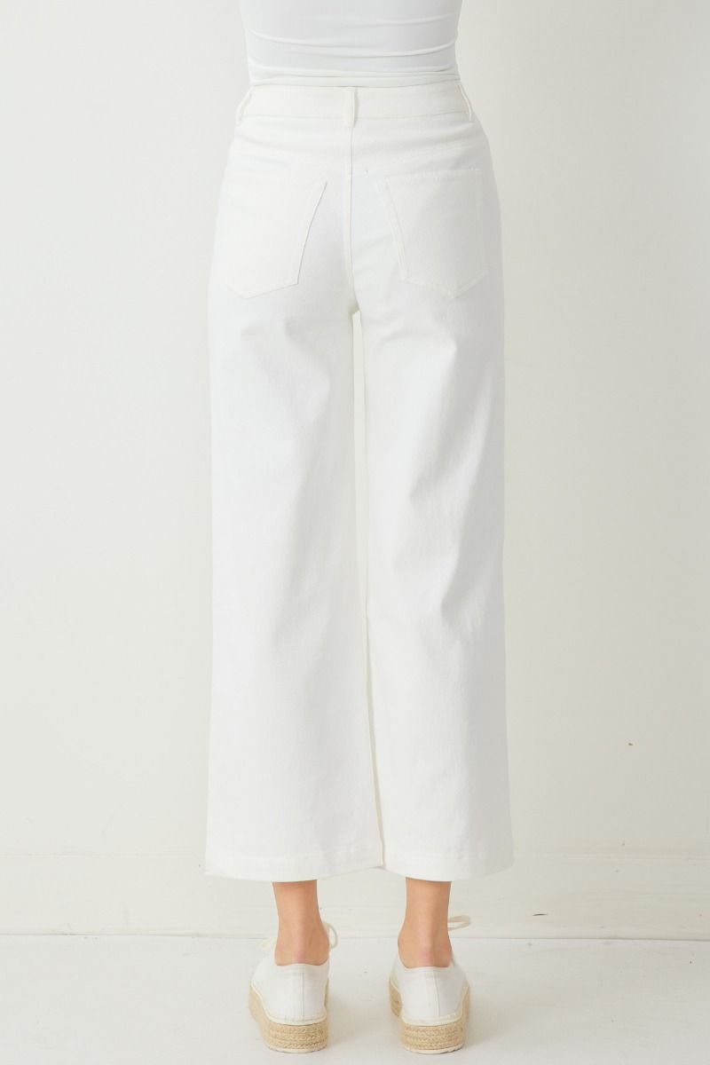 On The Rise Pants - White