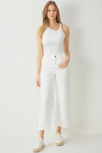 On The Rise Pants - White