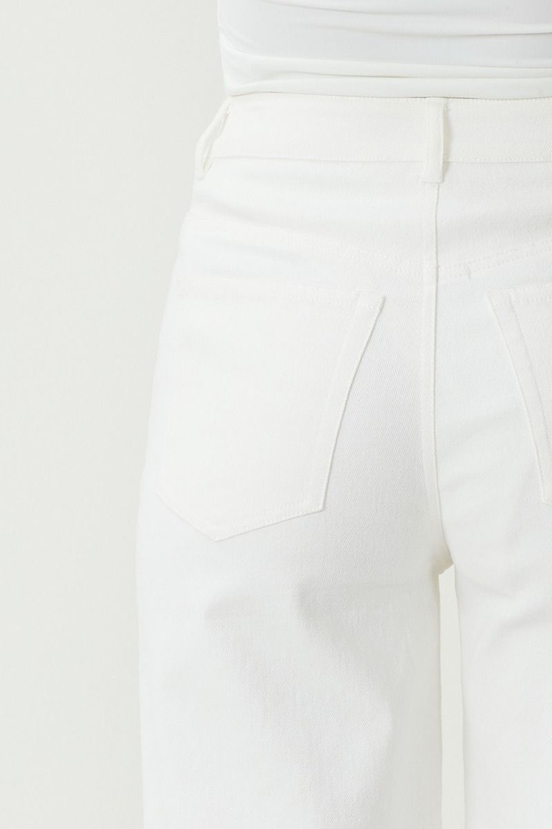 On The Rise Pants - White