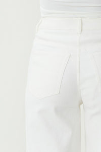 On The Rise Pants - White