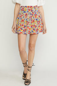In Bloom Skirt - White