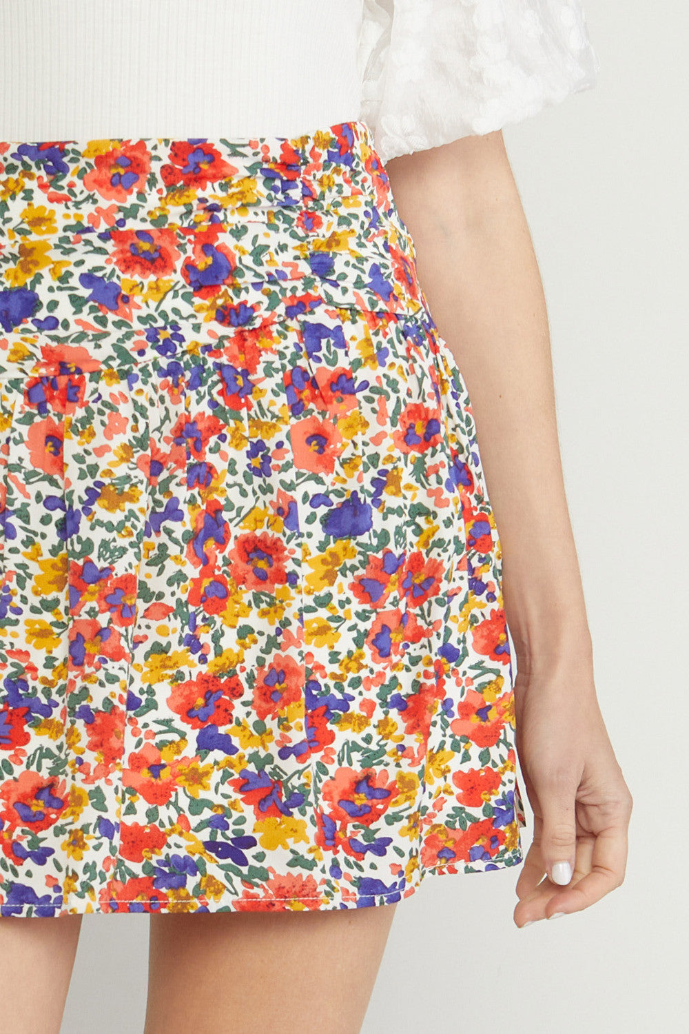 In Bloom Skirt - White