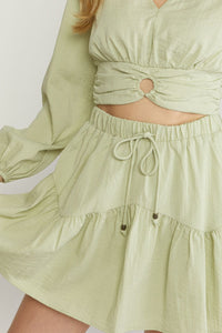 Live With Passion Skirt - Sage