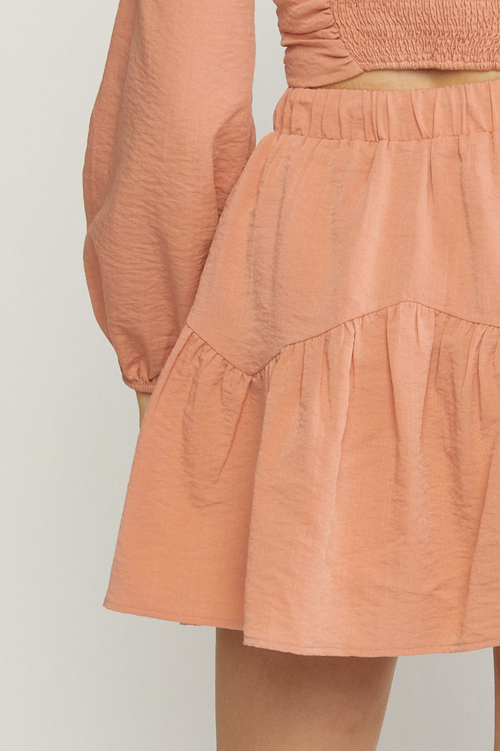 Live With Passion Skirt - Salmon