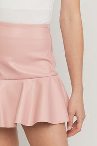 Chic & Sleek Skort - Rose