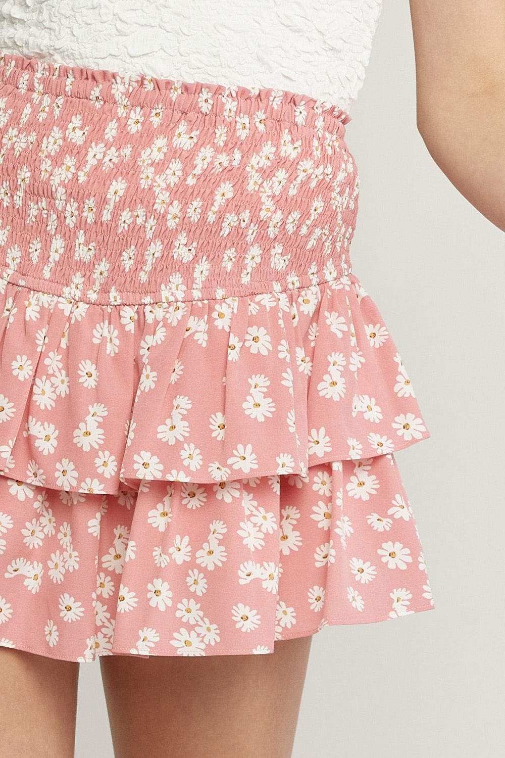 Beauty Of Blooms Skort - Blush
