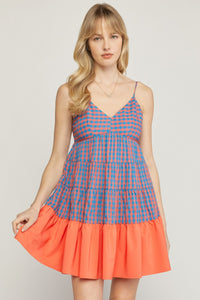 Basket Of Bliss Dress - Orange