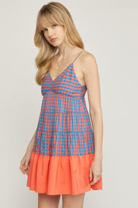 Basket Of Bliss Dress - Orange