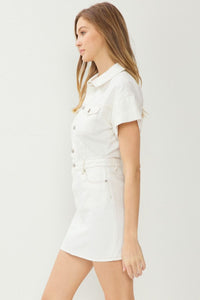 Heavy Lifting Dress - White